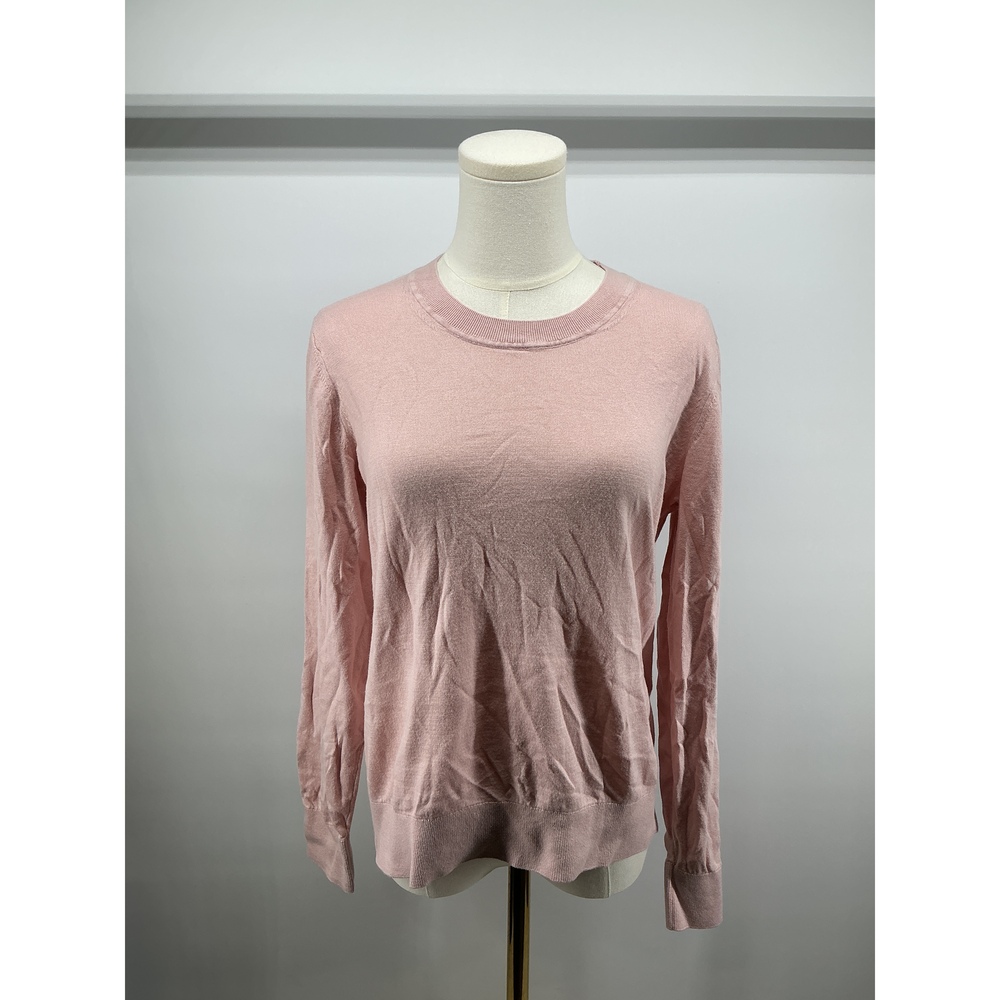 Lightweight Cotton Cashmere Crew Sweater